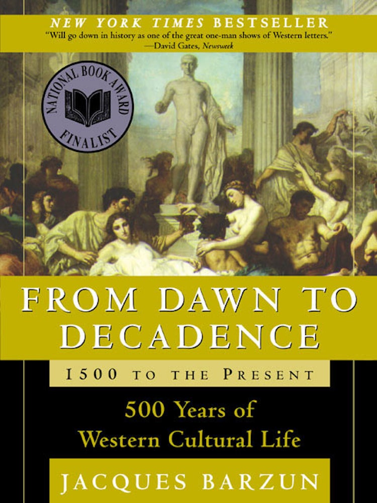 Cover image for From Dawn to Decadence, isbn: 9780060928834