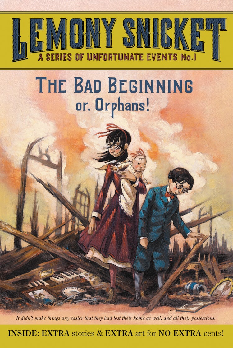 Cover image for The Bad Beginning Or, Orphans!, isbn: 9780061146305