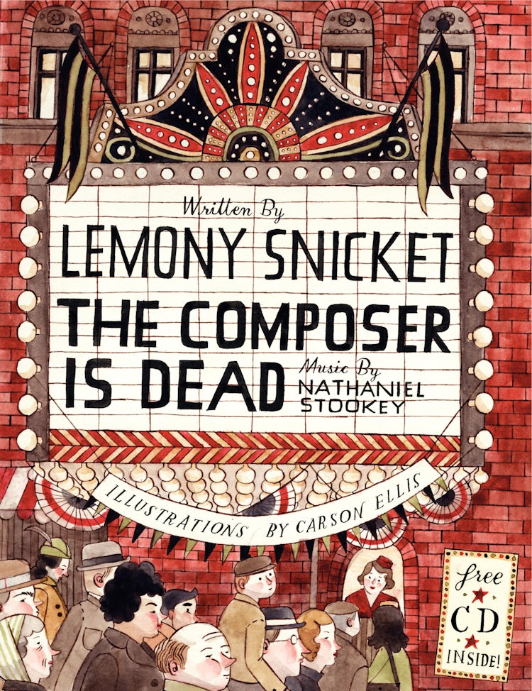 Cover image for The Composer is Dead, isbn: 9780061236273
