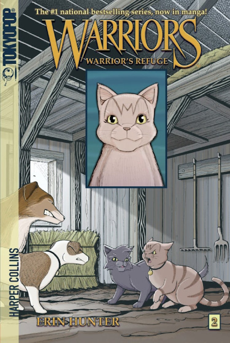 Cover image for Warriors Manga: Graystripe's Adventure #2: Warrior's Refuge, isbn: 9780061252310