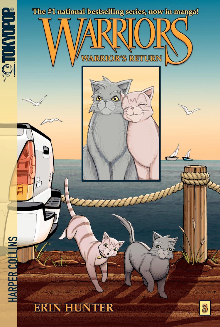 Cover image for Warriors Manga: Graystripe's Adventure #3: Warrior's Return, isbn: 9780061252334
