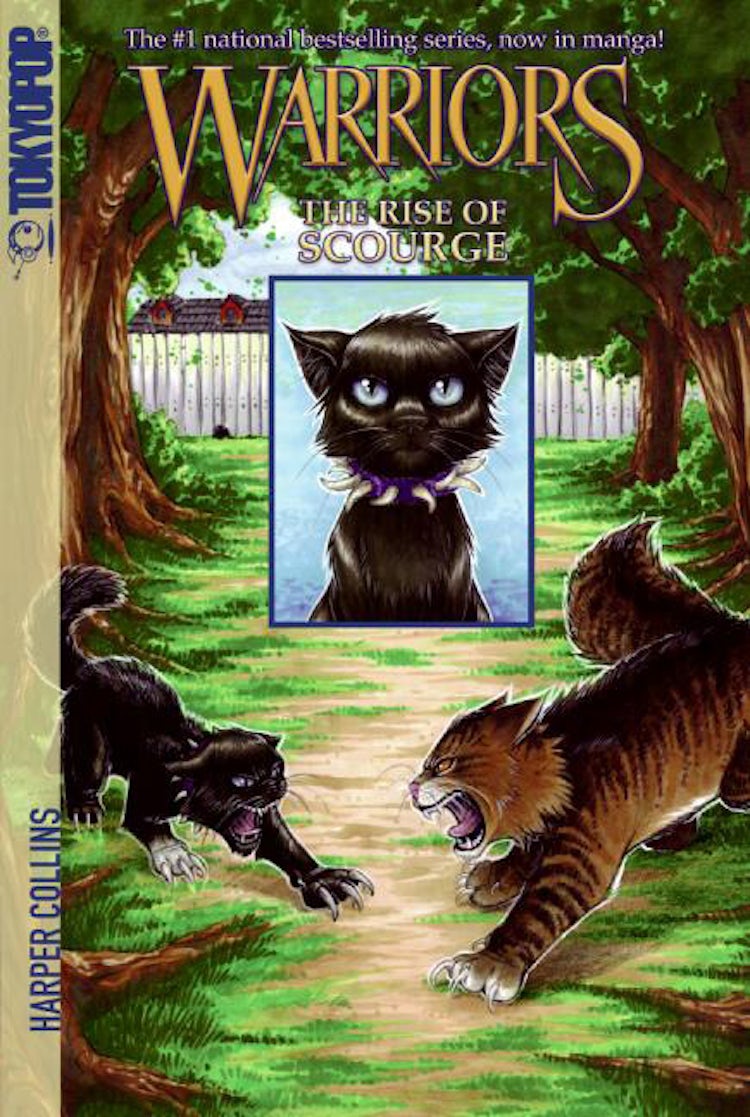Cover image for Warriors Manga: The Rise of Scourge, isbn: 9780061478673