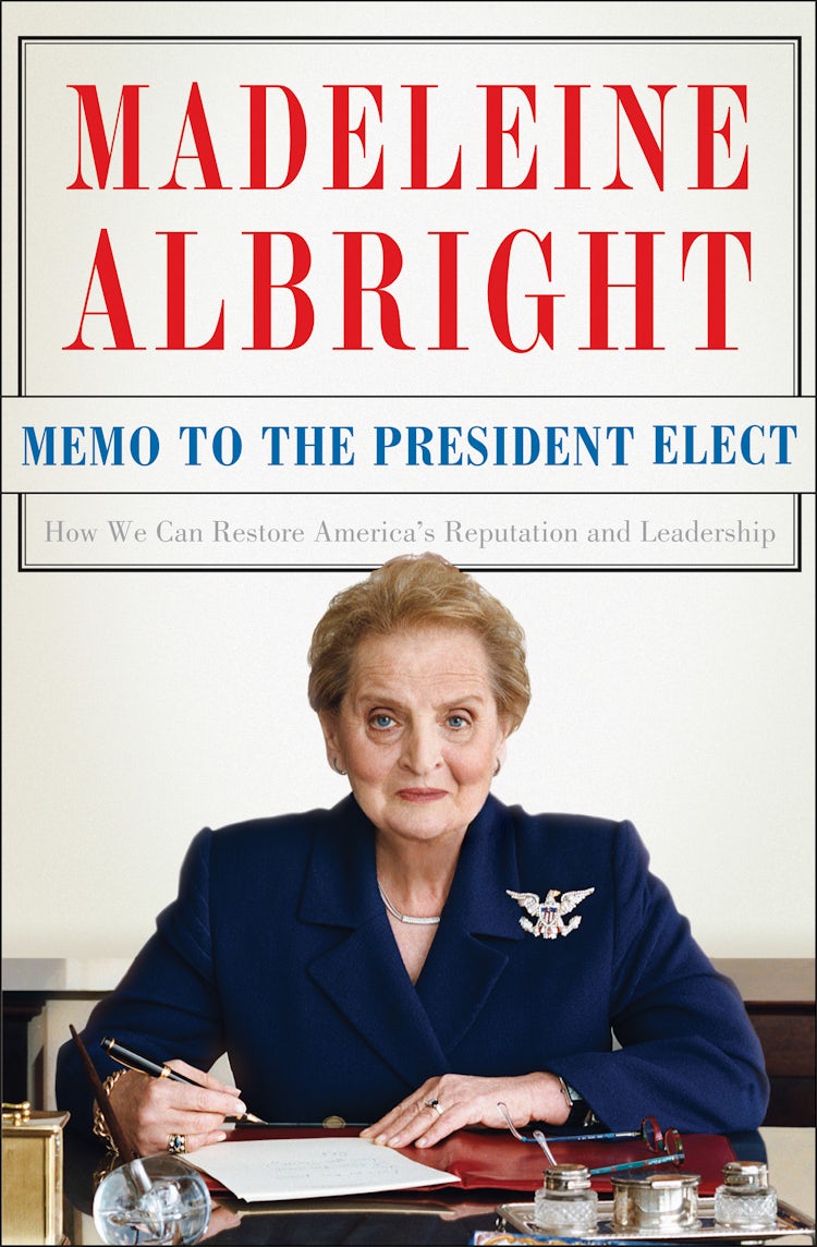 Cover image for Memo to the President Elect, isbn: 9780061747618