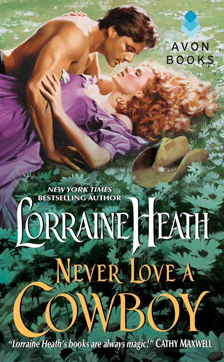 Cover image for Never Love a Cowboy, isbn: 9780061750199