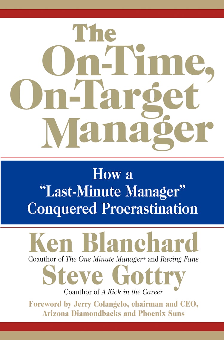 Cover image for The On-Time, On-Target Manager, isbn: 9780061751370