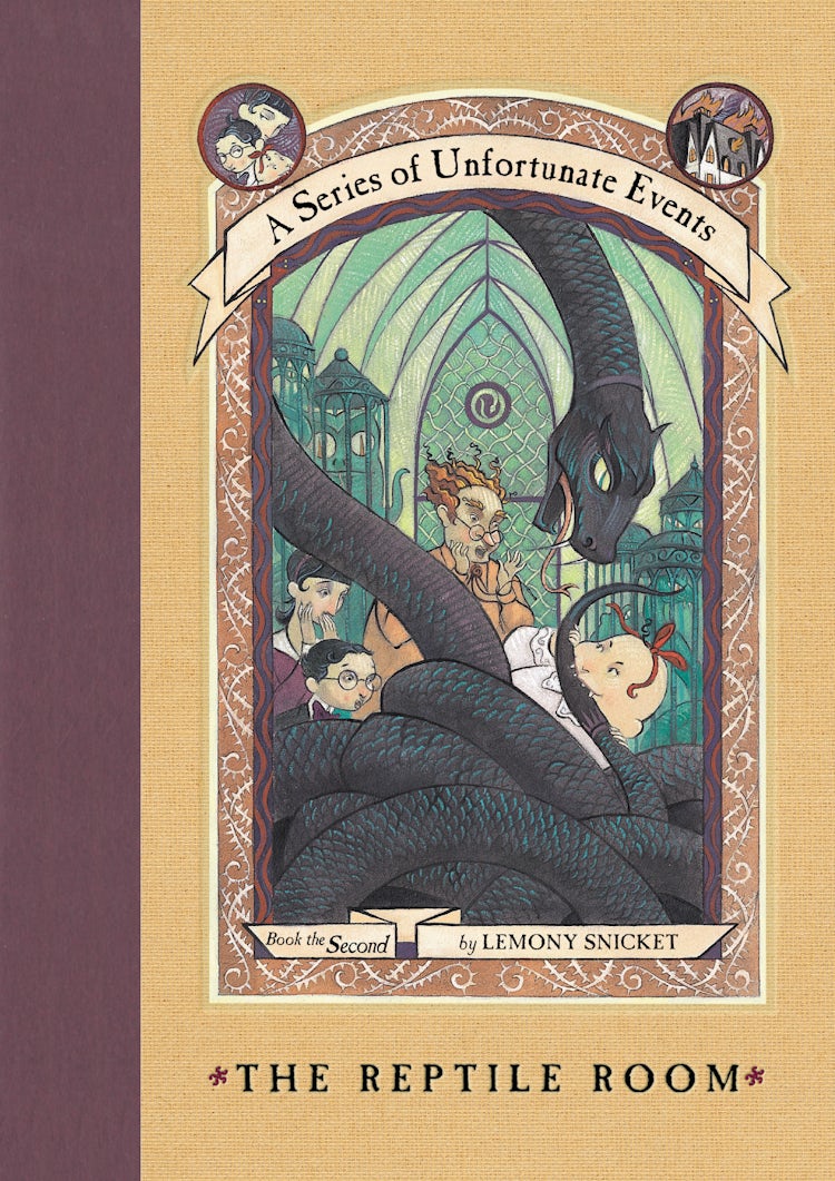 Cover image for A Series of Unfortunate Events #2: The Reptile Room, isbn: 9780061757143