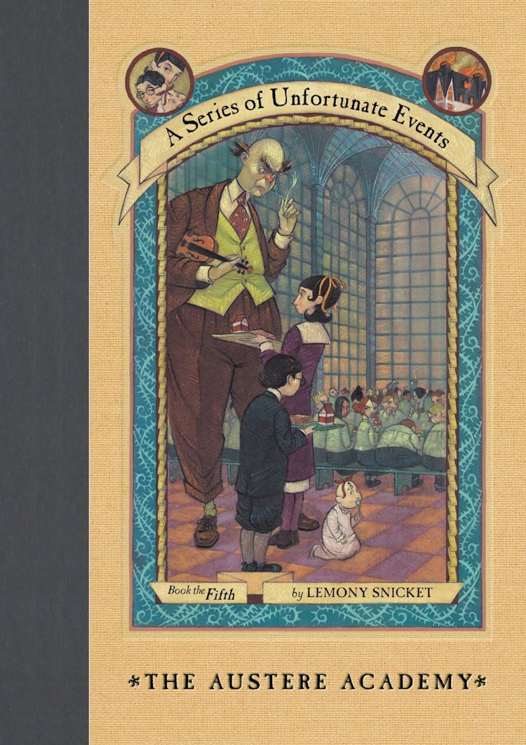 Cover image for A Series of Unfortunate Events #5: The Austere Academy, isbn: 9780061757174