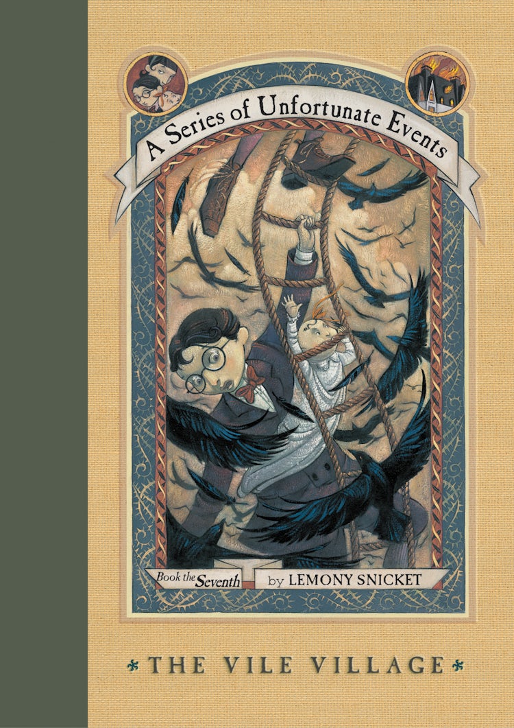 Cover image for A Series of Unfortunate Events #7: The Vile Village, isbn: 9780061757198