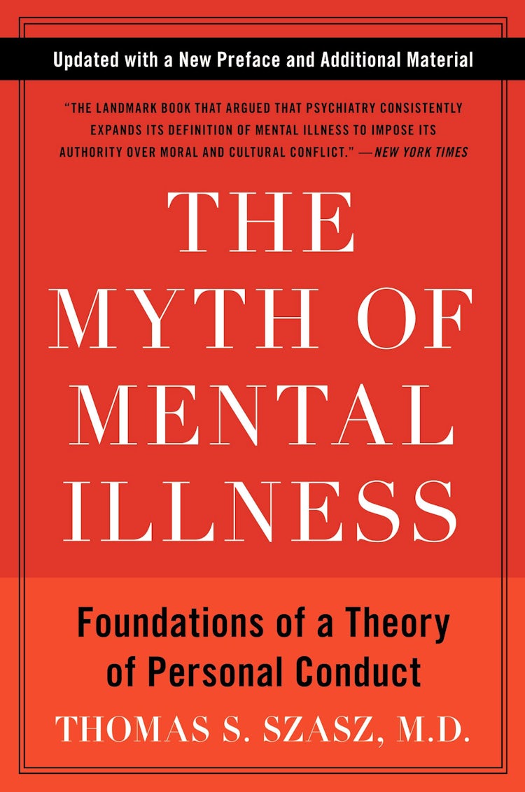 Cover image for Myth of Mental Illness, isbn: 9780061771224