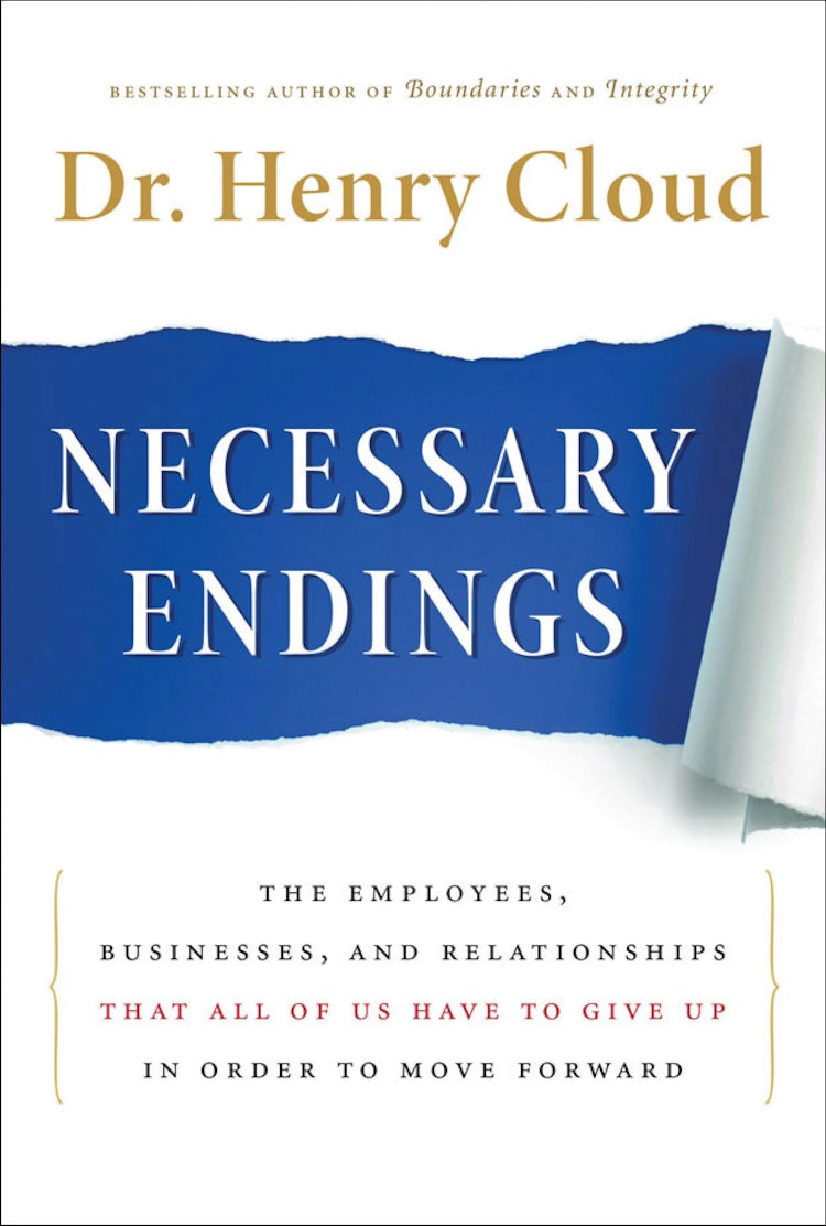 Cover image for Necessary Endings: The Employees, Businesses, and Relationships That All of Us Have to Give Up in Order to Move Forward, isbn: 9780061777127