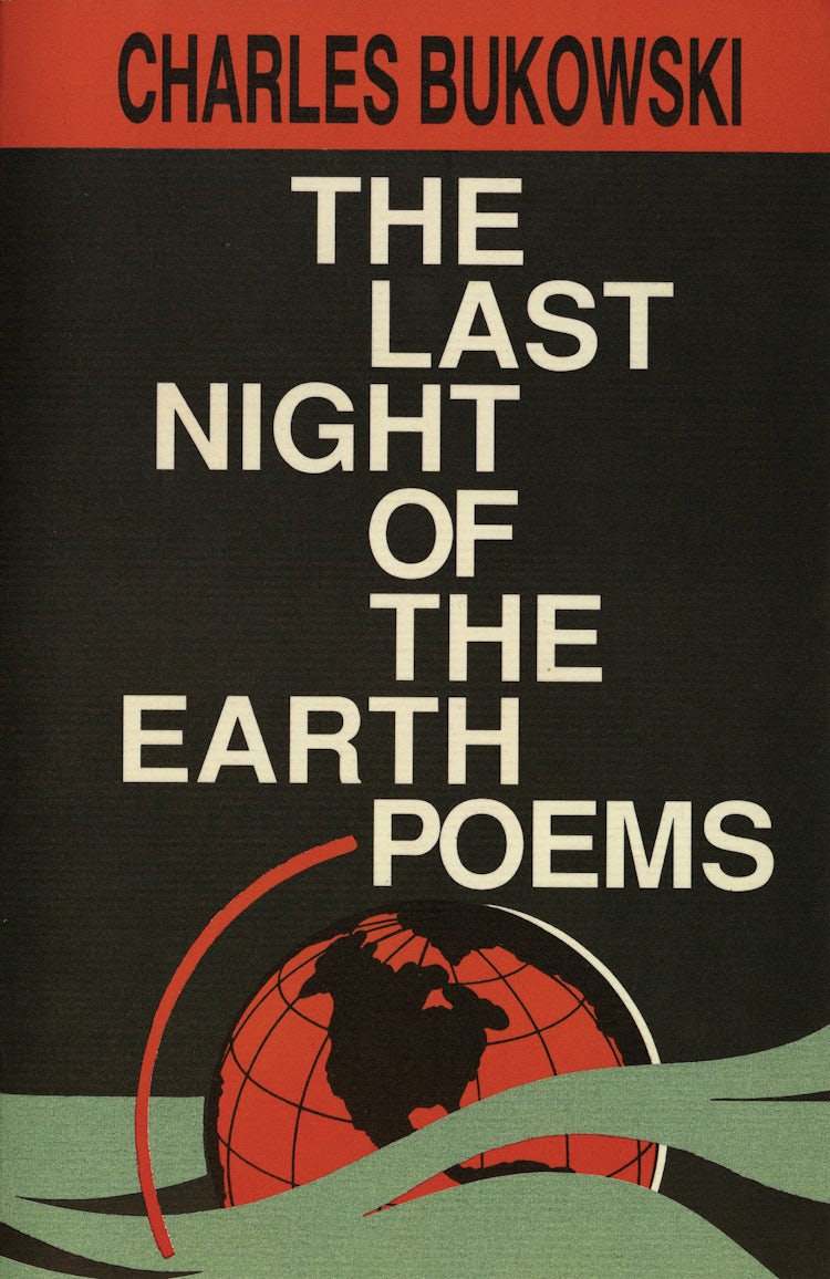 Cover image for The Last Night of the Earth Poems, isbn: 9780061857171