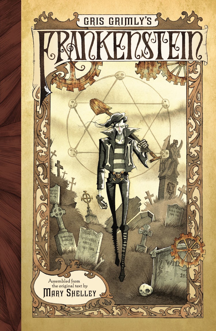 Cover image for Gris Grimly's Frankenstein Graphic Novel, isbn: 9780061862984