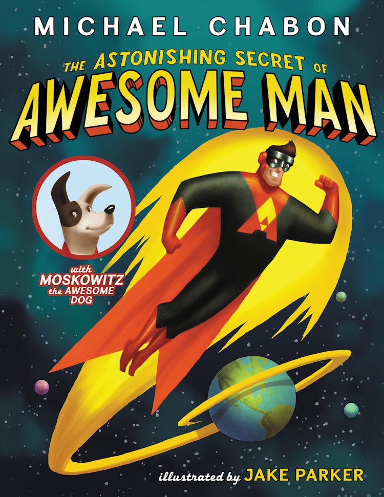 Cover image for The Astonishing Secret of Awesome Man, isbn: 9780061914645