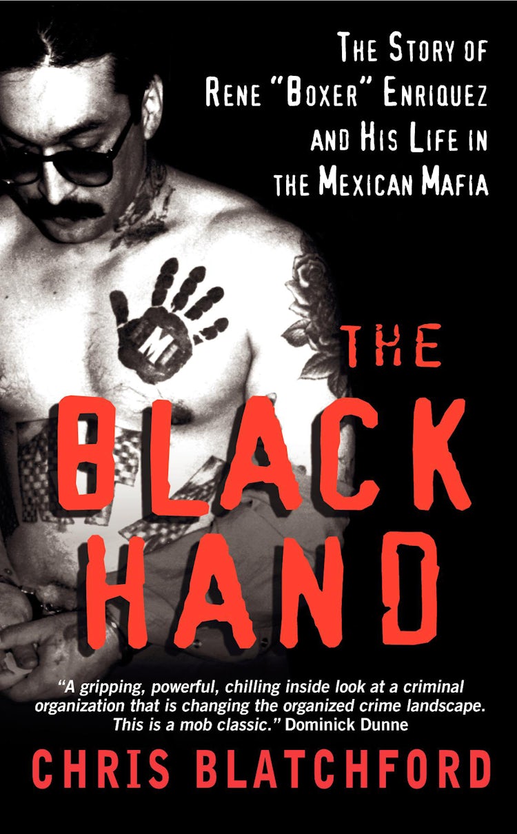 Cover image for The Black Hand: The Story of Rene "Boxer" Enriquez and His Life in the M exican Mafia, isbn: 9780061944185