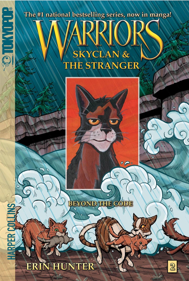 Cover image for Warriors Manga: SkyClan and the Stranger #2: Beyond the Code, isbn: 9780062008374