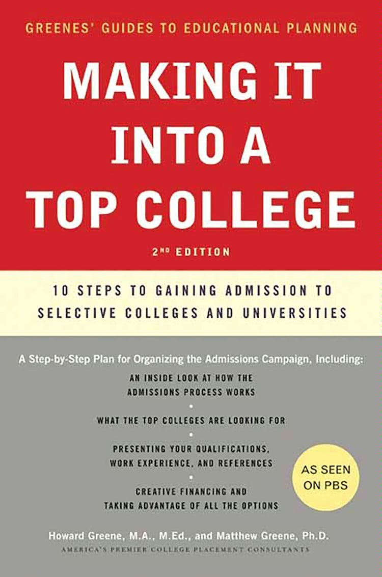 Cover image for Making It into a Top College, isbn: 9780062011664
