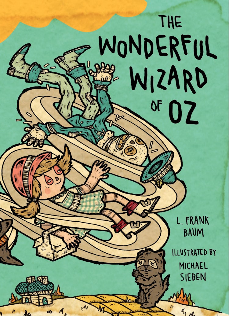 Cover image for The Wonderful Wizard of Oz: Illustrations by Michael Sieben, isbn: 9780062018083