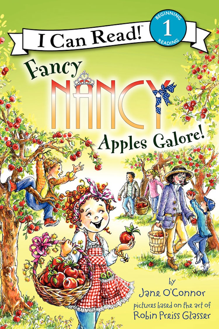 Cover image for Fancy Nancy: Apples Galore!, isbn: 9780062083128