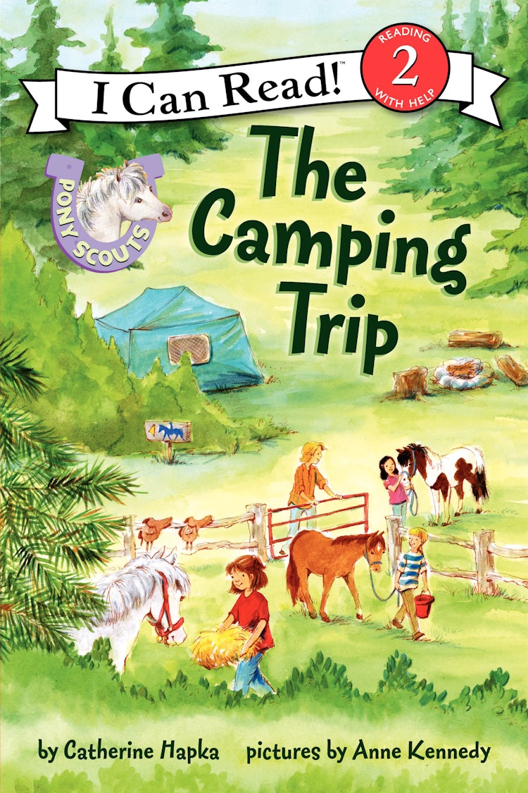 Cover image for Pony Scouts: The Camping Trip, isbn: 9780062086631