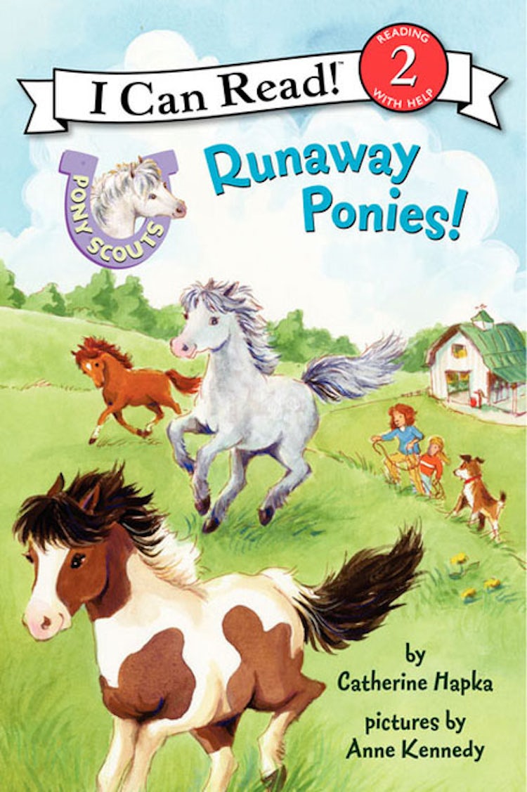 Cover image for Pony Scouts: Runaway Ponies!, isbn: 9780062086686