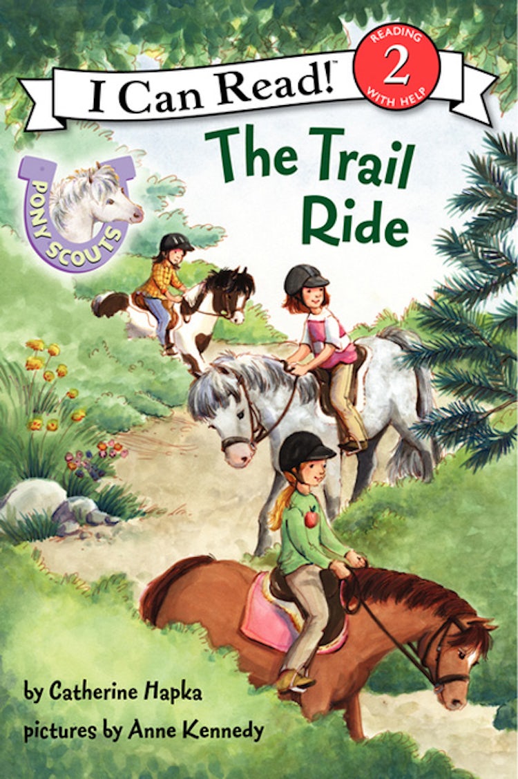 Cover image for Pony Scouts: The Trail Ride, isbn: 9780062086723