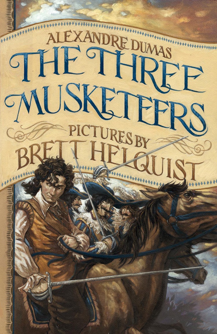 Cover image for The Three Musketeers: Illustrated Young Readers' Edition, isbn: 9780062093479