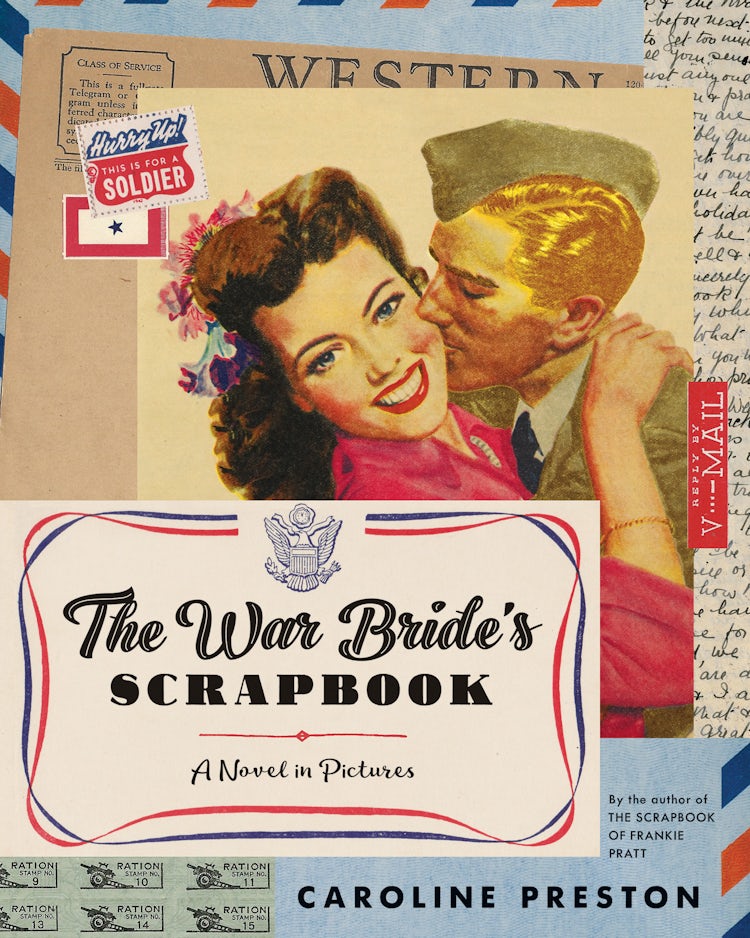 Cover image for The War Bride's Scrapbook, isbn: 9780062096883