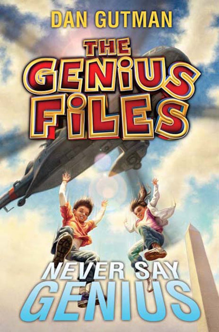 Cover image for The Genius Files #2: Never Say Genius, isbn: 9780062099273