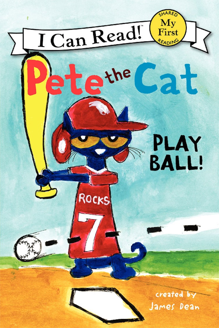 Cover image for Pete the Cat: Play Ball!, isbn: 9780062110664