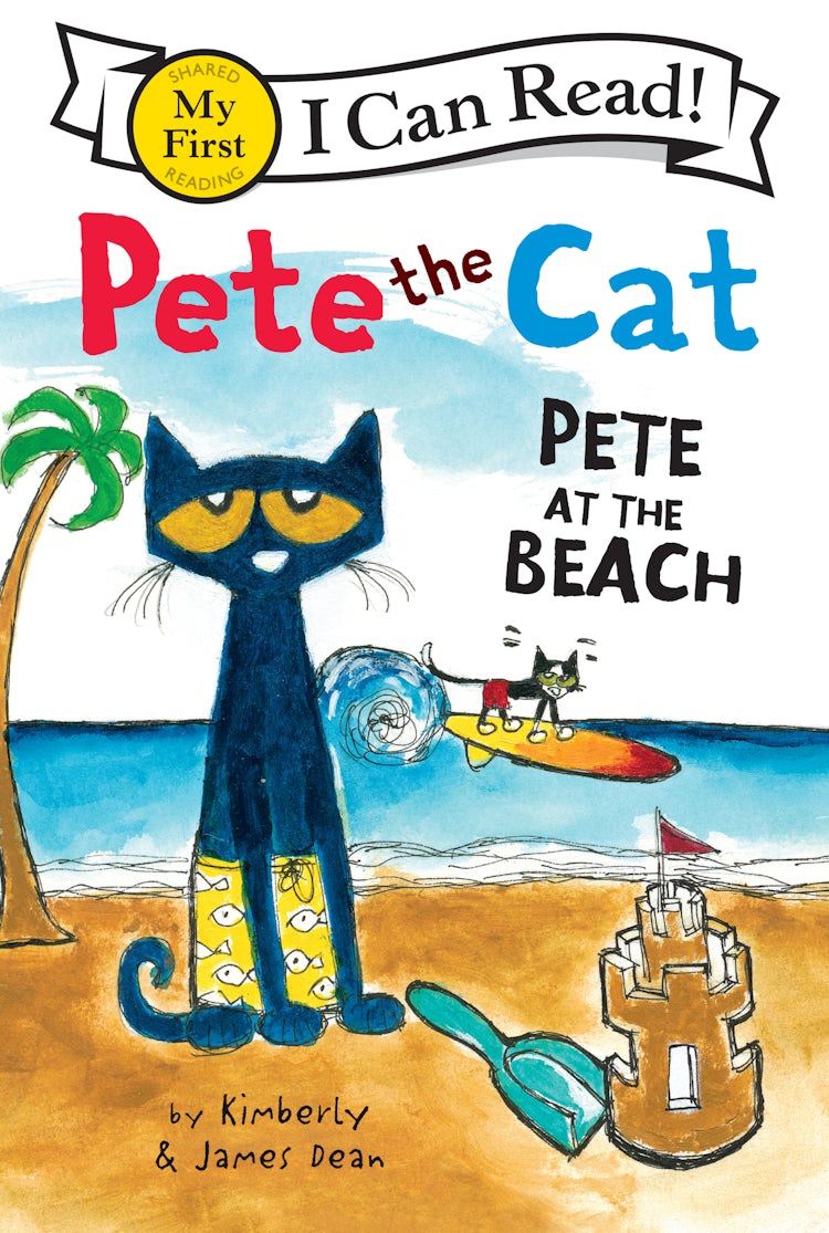 Cover image for Pete the Cat: Pete at the Beach, isbn: 9780062110725