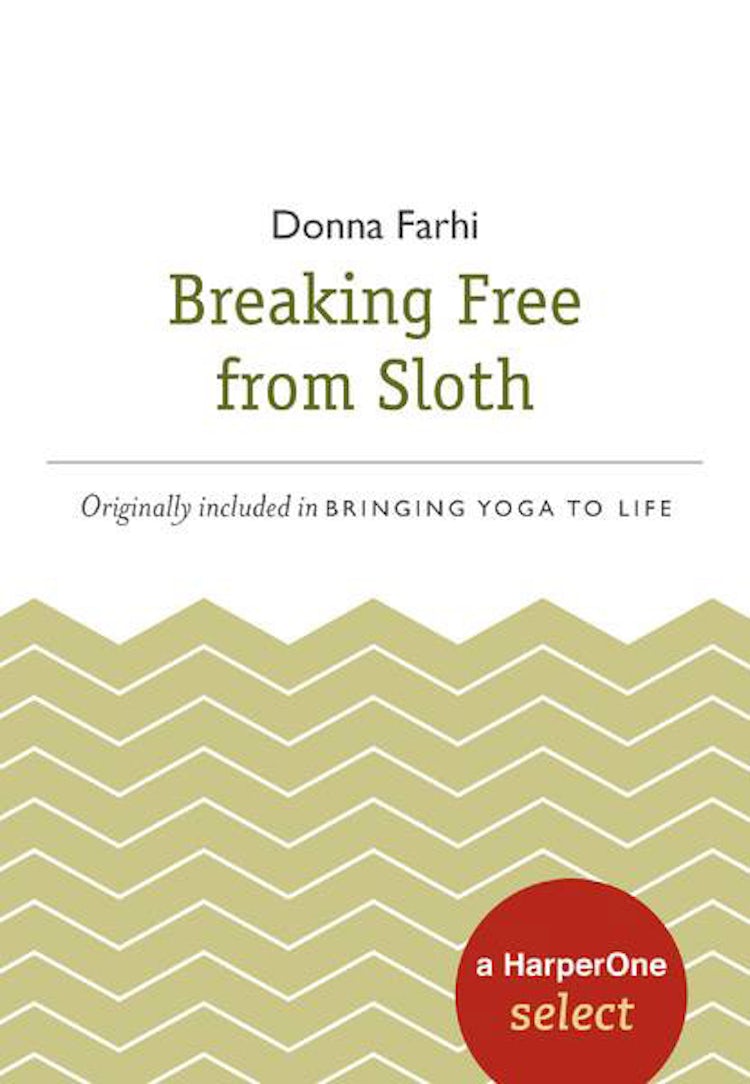 Cover image for Breaking Free from Sloth, isbn: 9780062123572