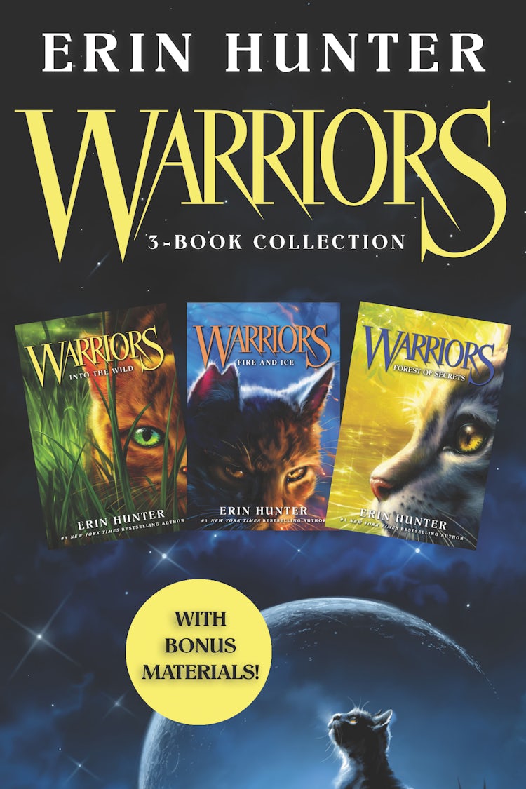 Cover image for Warriors 3-Book Collection with Bonus Material, isbn: 9780062124333