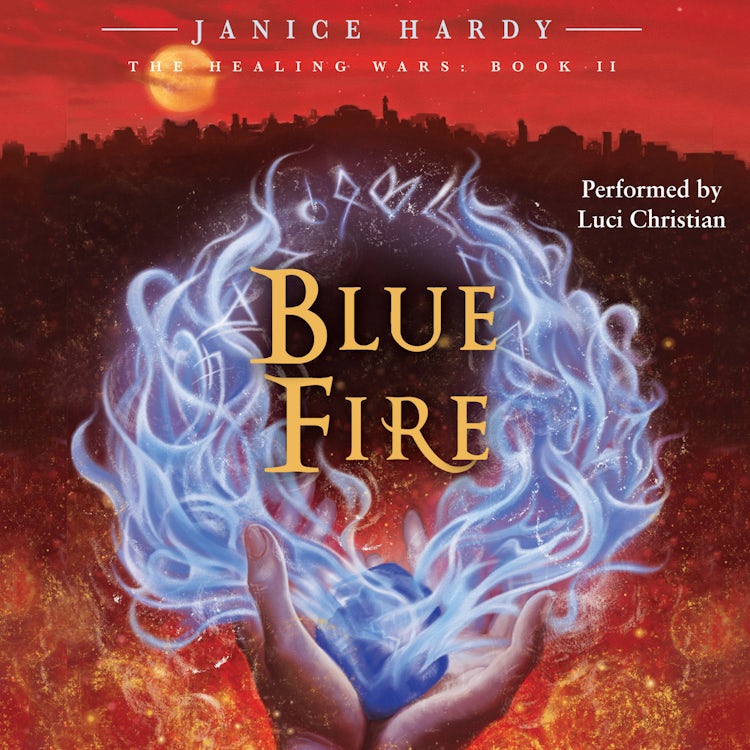 Cover image for The Healing Wars: Book II: Blue Fire, isbn: 9780062194688