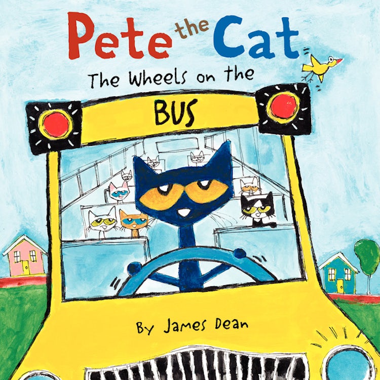 Cover image for Pete the Cat: The Wheels on the Bus, isbn: 9780062198723