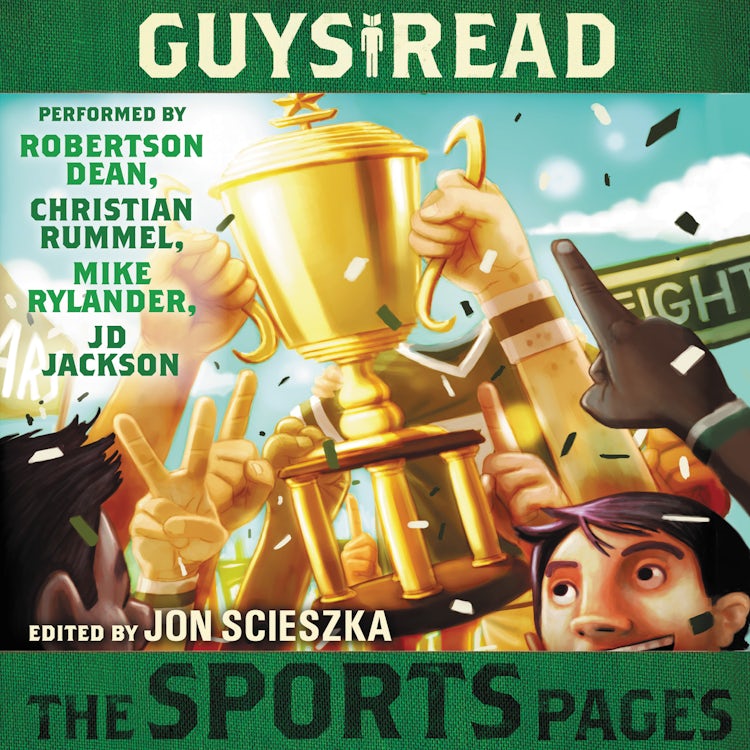 Cover image for Guys Read: The Sports Pages, isbn: 9780062201942