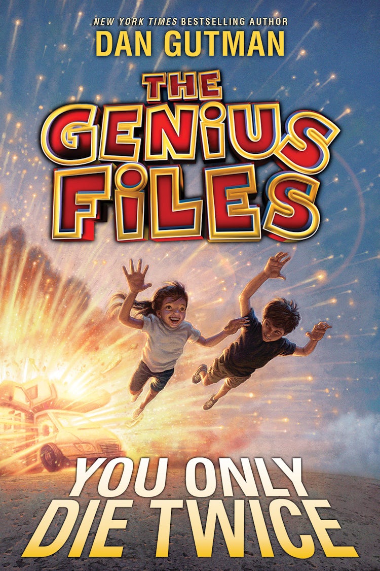 Cover image for The Genius Files #3: You Only Die Twice, isbn: 9780062202840