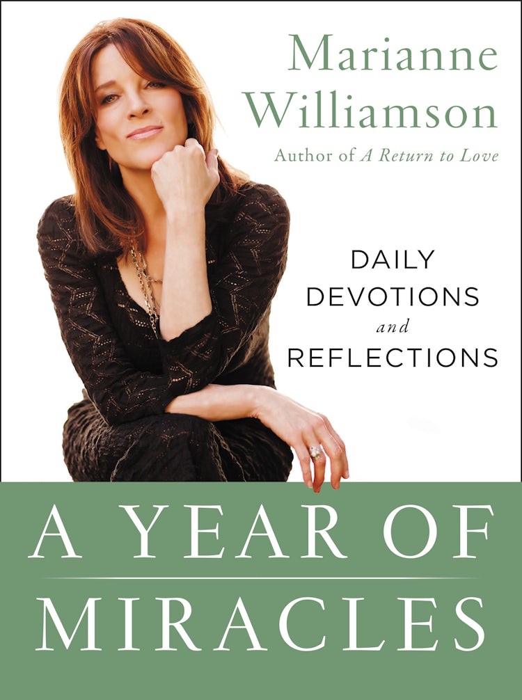 Cover image for A Year Of Miracles: Daily Devotions And Reflections, isbn: 9780062205513