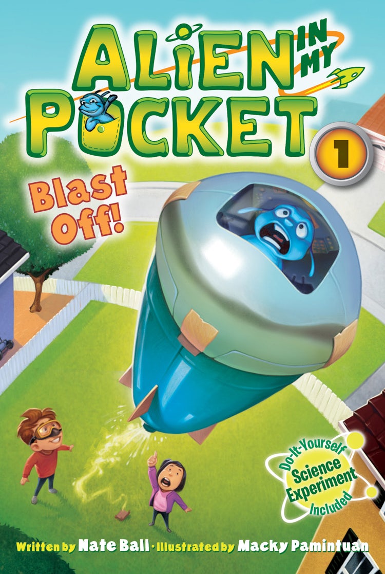 Cover image for Alien in My Pocket #1: Blast Off!, isbn: 9780062216243