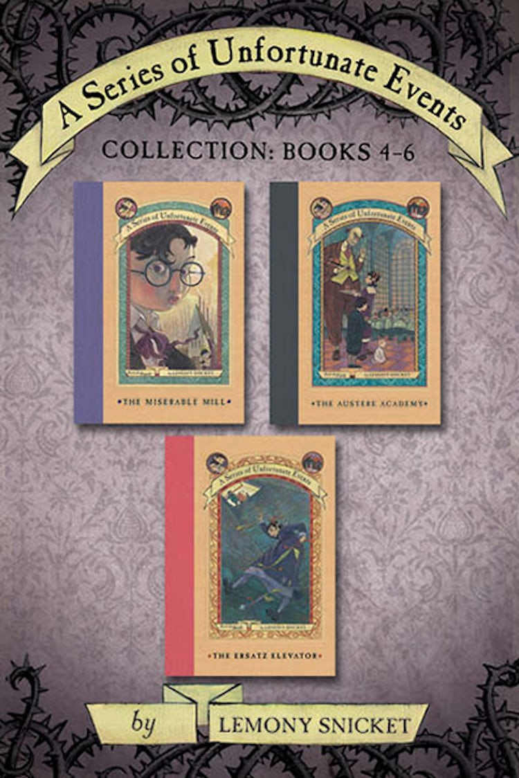 Cover image for A Series of Unfortunate Events Collection: Books 4-6, isbn: 9780062224972