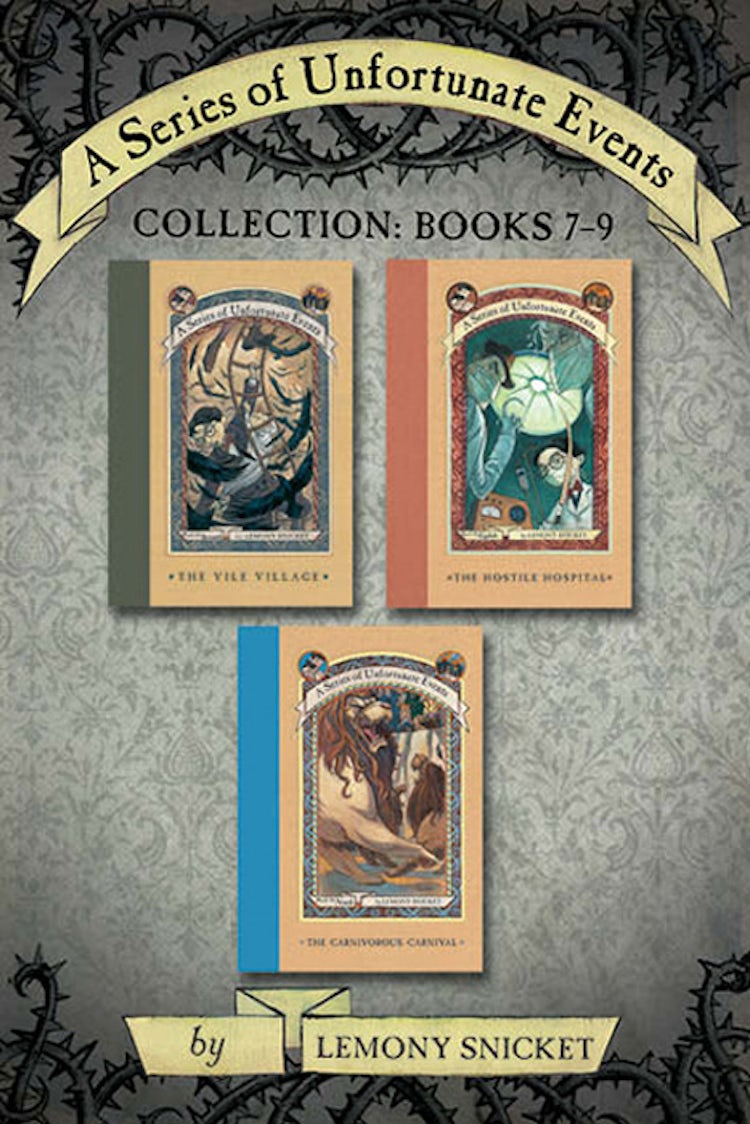 Cover image for A Series of Unfortunate Events Collection: Books 7-9, isbn: 9780062224989