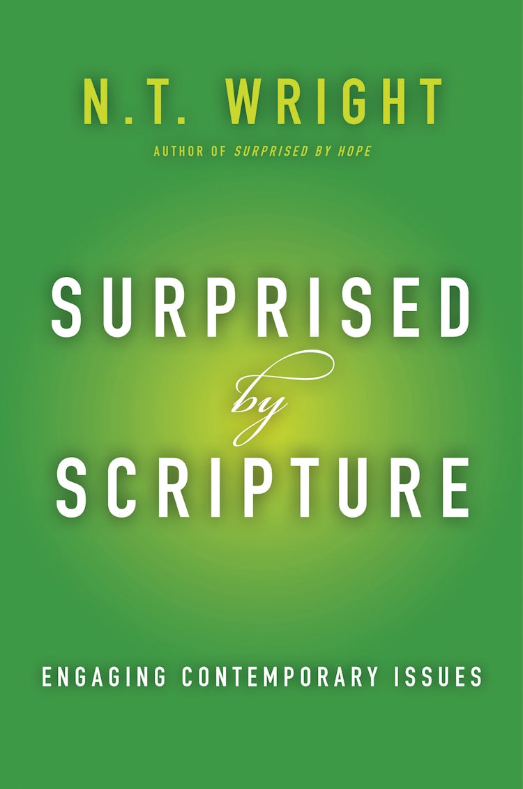Cover image for Surprised by Scripture, isbn: 9780062230553