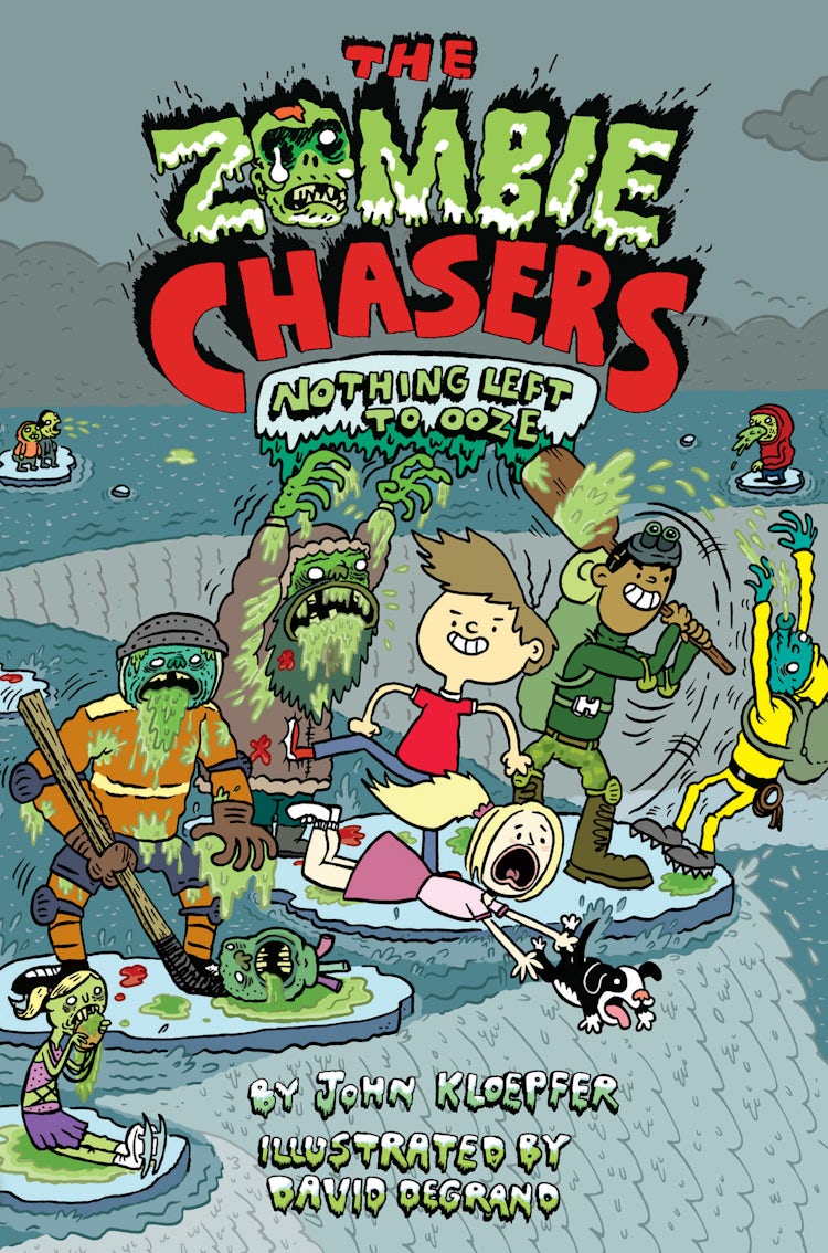 Cover image for The Zombie Chasers #5: Nothing Left to Ooze, isbn: 9780062231000