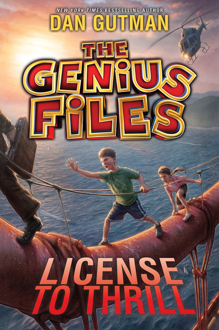 Cover image for The Genius Files #5: License to Thrill, isbn: 9780062236340