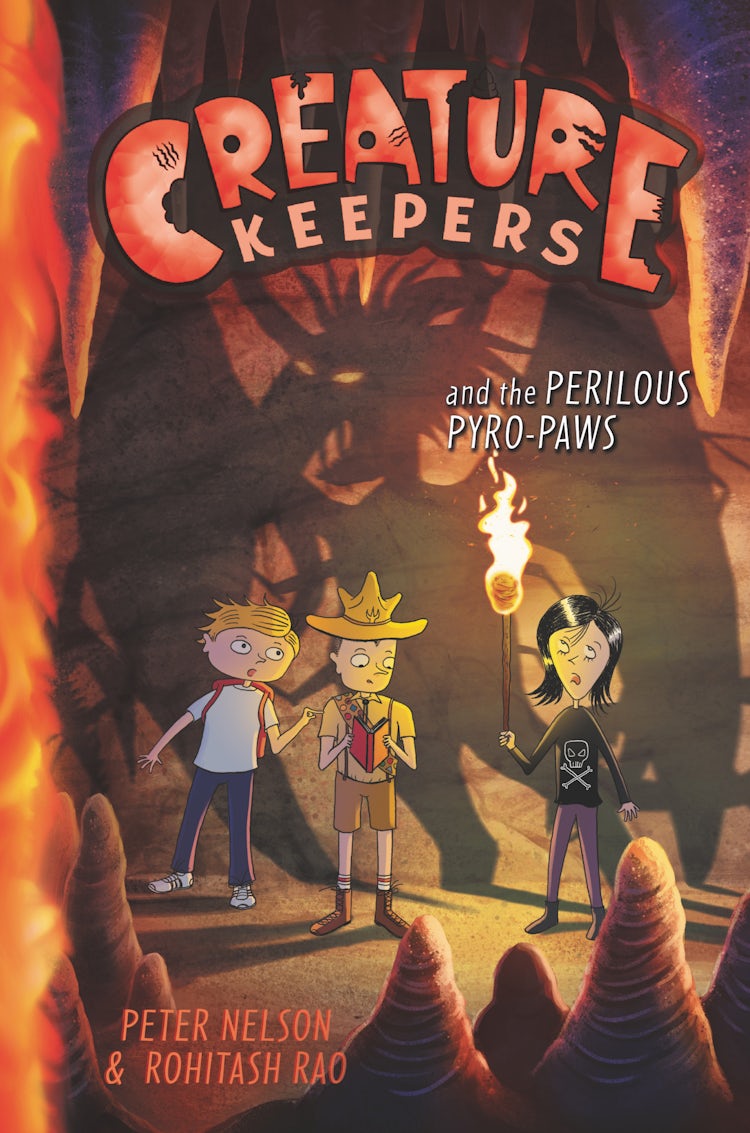 Cover image for Creature Keepers and the Perilous Pyro-Paws, isbn: 9780062236517