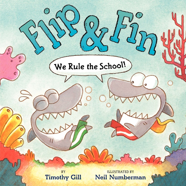 Cover image for Flip and Fin: We Rule the School!, isbn: 9780062243003