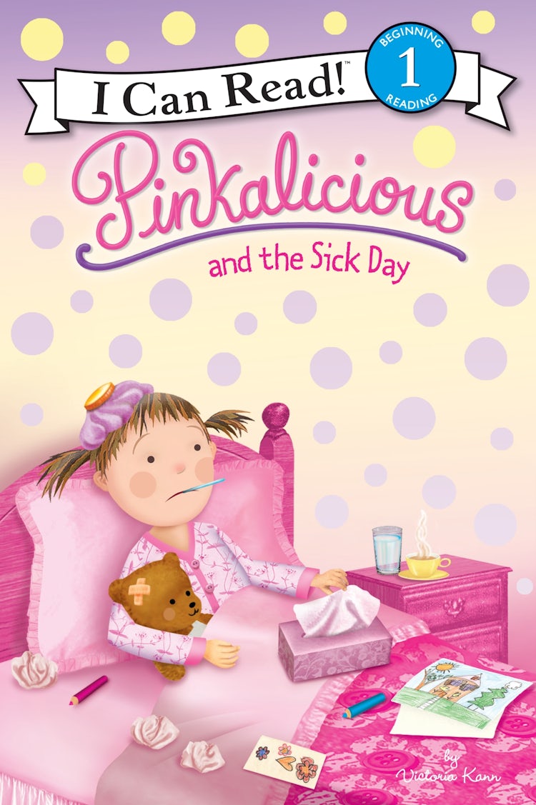Cover image for Pinkalicious and the Sick Day, isbn: 9780062246004