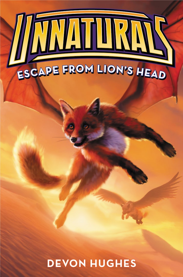 Cover image for Unnaturals #2: Escape from Lion's Head, isbn: 9780062257598