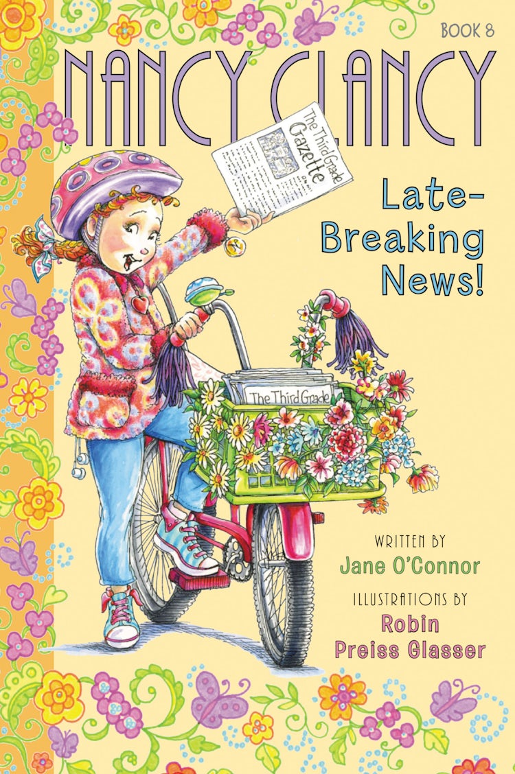 Cover image for Fancy Nancy: Nancy Clancy, Late-Breaking News!, isbn: 9780062269744
