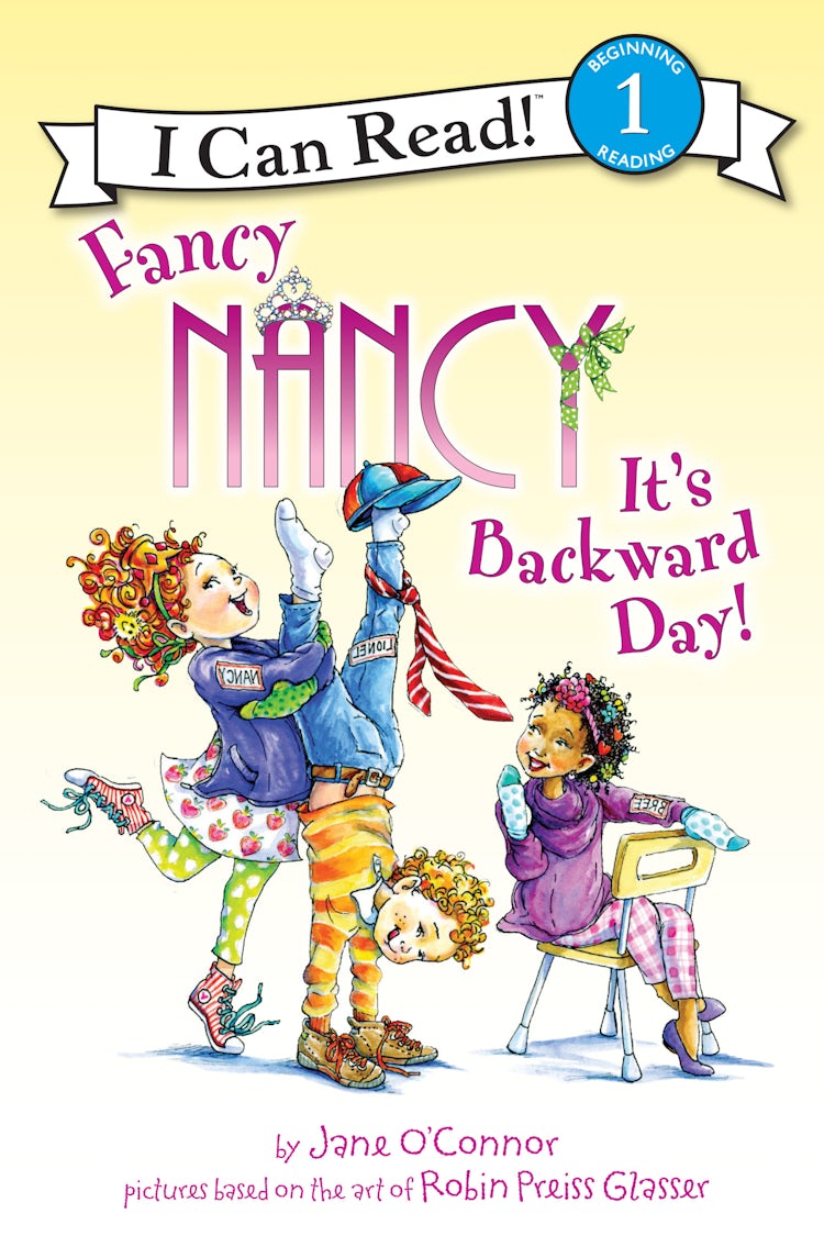 Cover image for Fancy Nancy: It's Backward Day!, isbn: 9780062269812