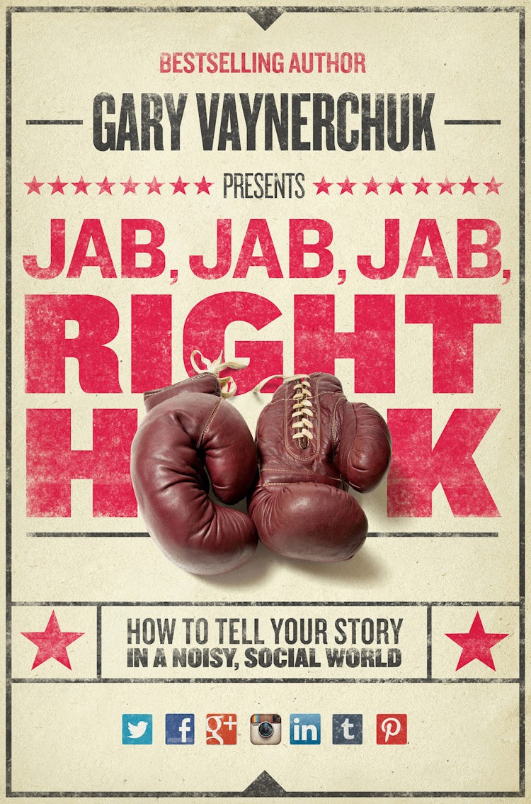 Cover image for Jab, Jab, Jab, Right Hook, isbn: 9780062273079